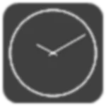 resizable clock android application logo